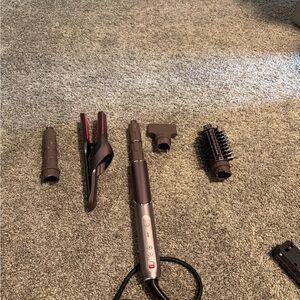 Shark® FlexFusion™ 5 in 1 Air Styler Straightener + Brush Set